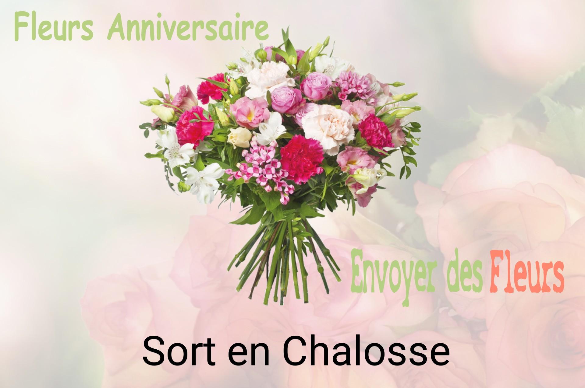 Bouquet de fleurs d’anniversaire livré à Sort-en-Chalosse